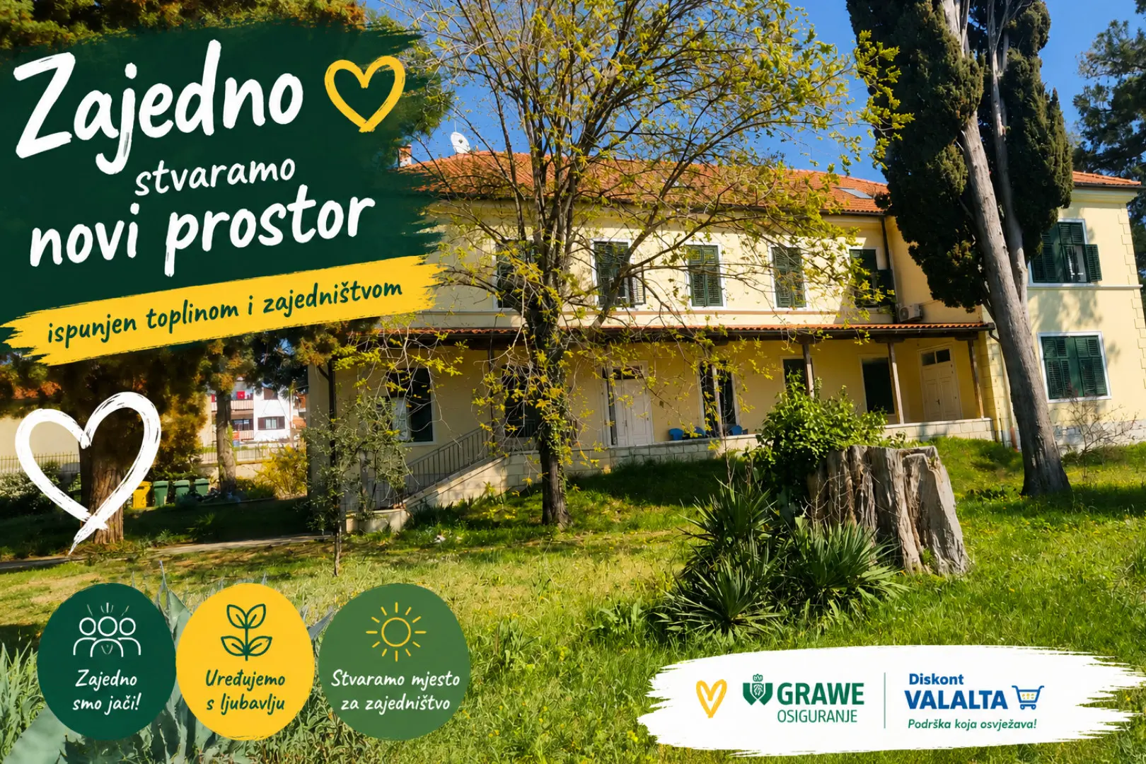 Zajedno stvaramo novi prostor ispunjen toplinom i zajedništvom